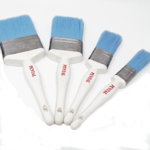 PSB-008 Mixed Bristle Plastic White Handle Paint Brush SRT brush set